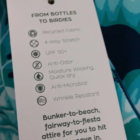 GOLF POLO.. KENNY FLOWERS.LARGE - Picture 5 of 9